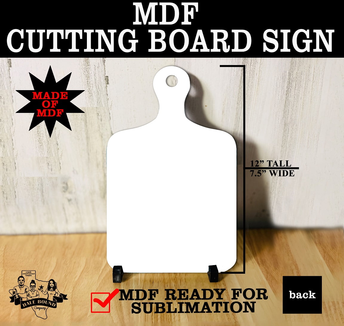 CUTTING BOARD SIGN - BLANK FOR SUBLIMATION